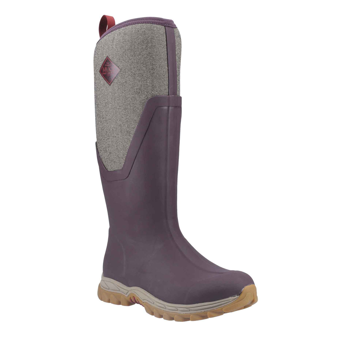 Women's Arctic Sport II Tall Boots Wine Herringbone Print