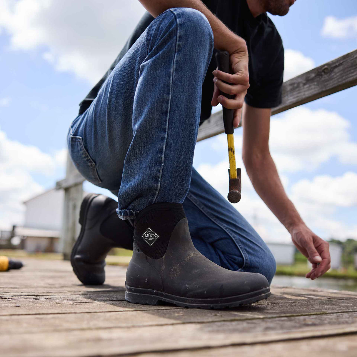 Men's Muck Originals Excursion Ankle Boots Black