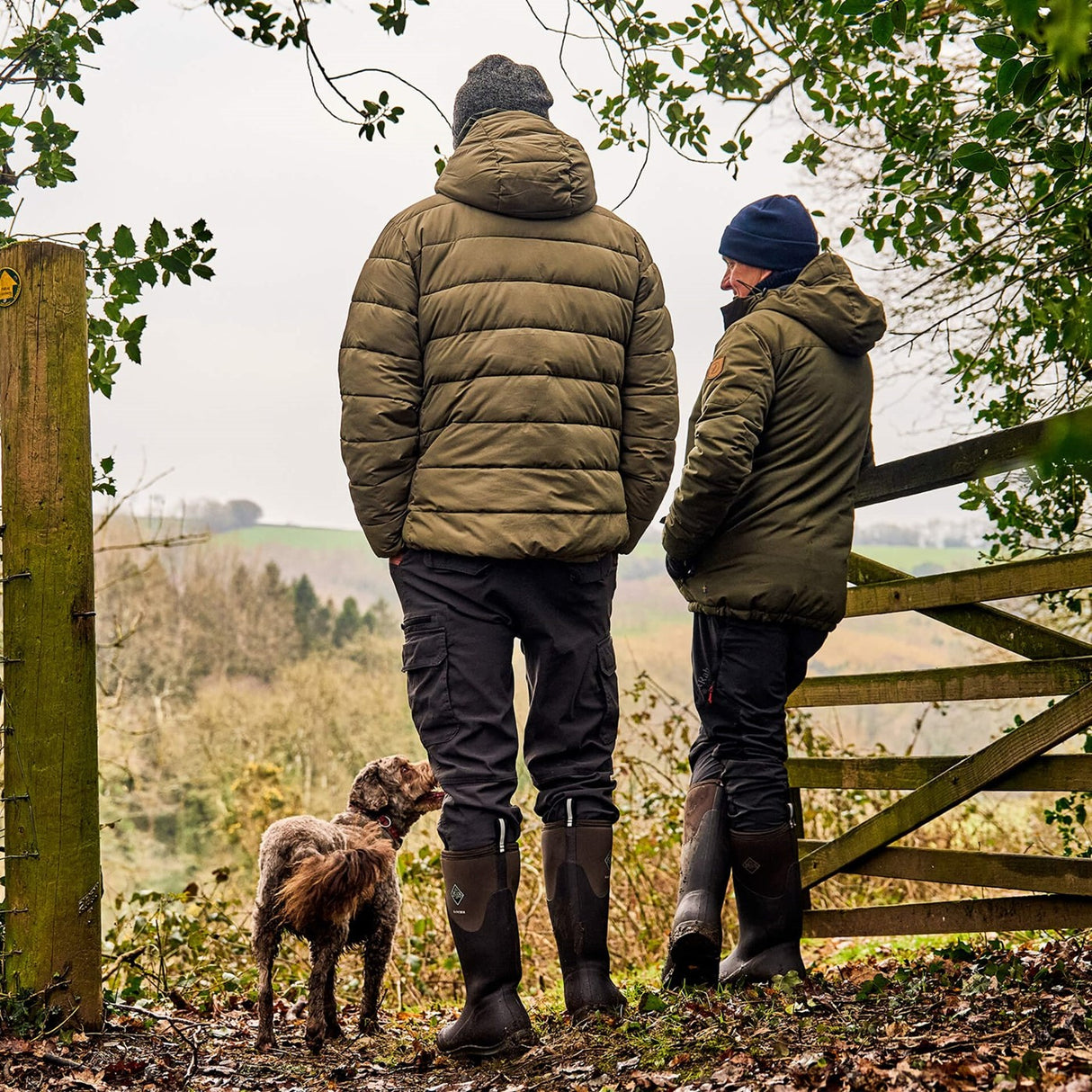 Men's Muck Rancher Tall Boots Brown