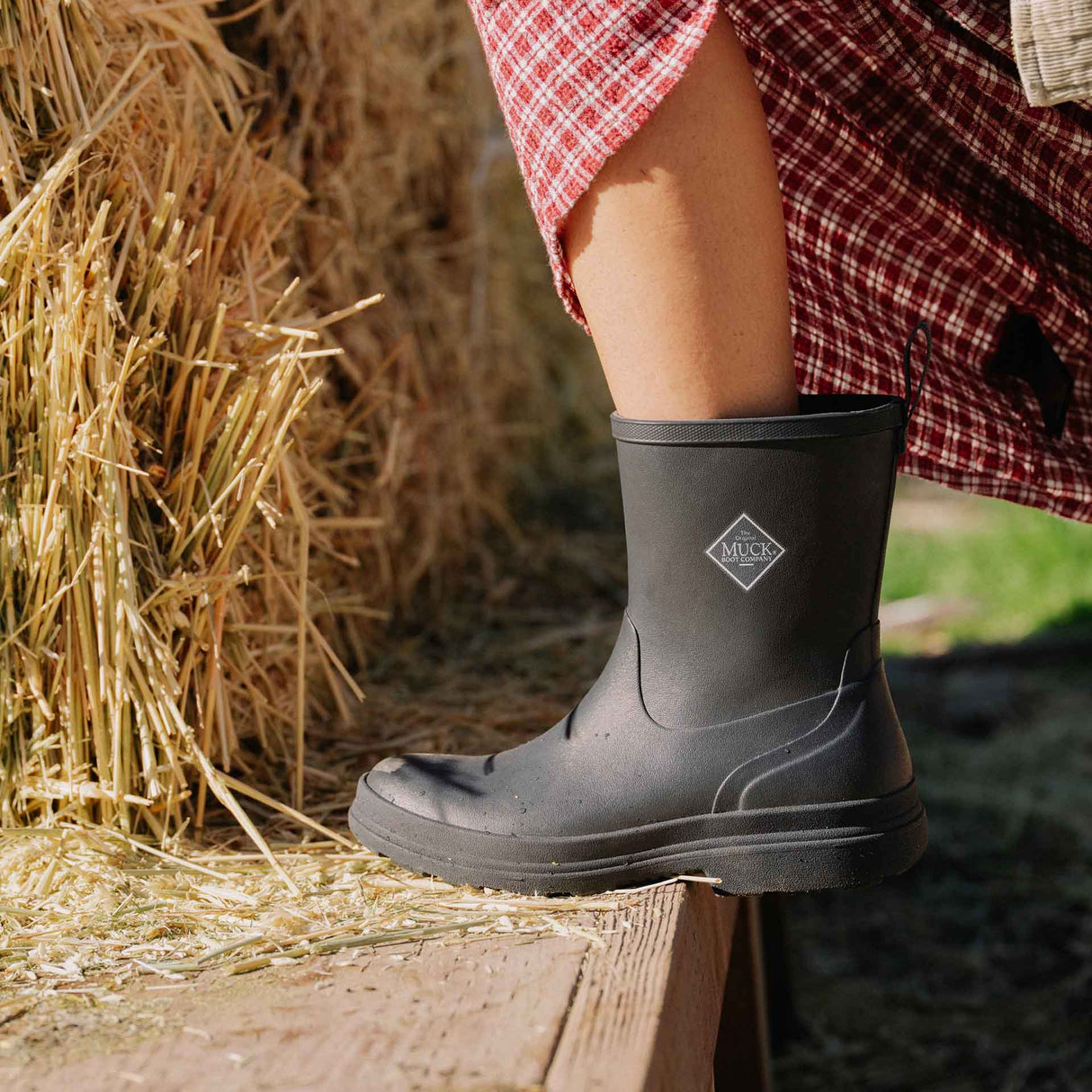 Women's Rainscape Short Boots Black Dark Shadow