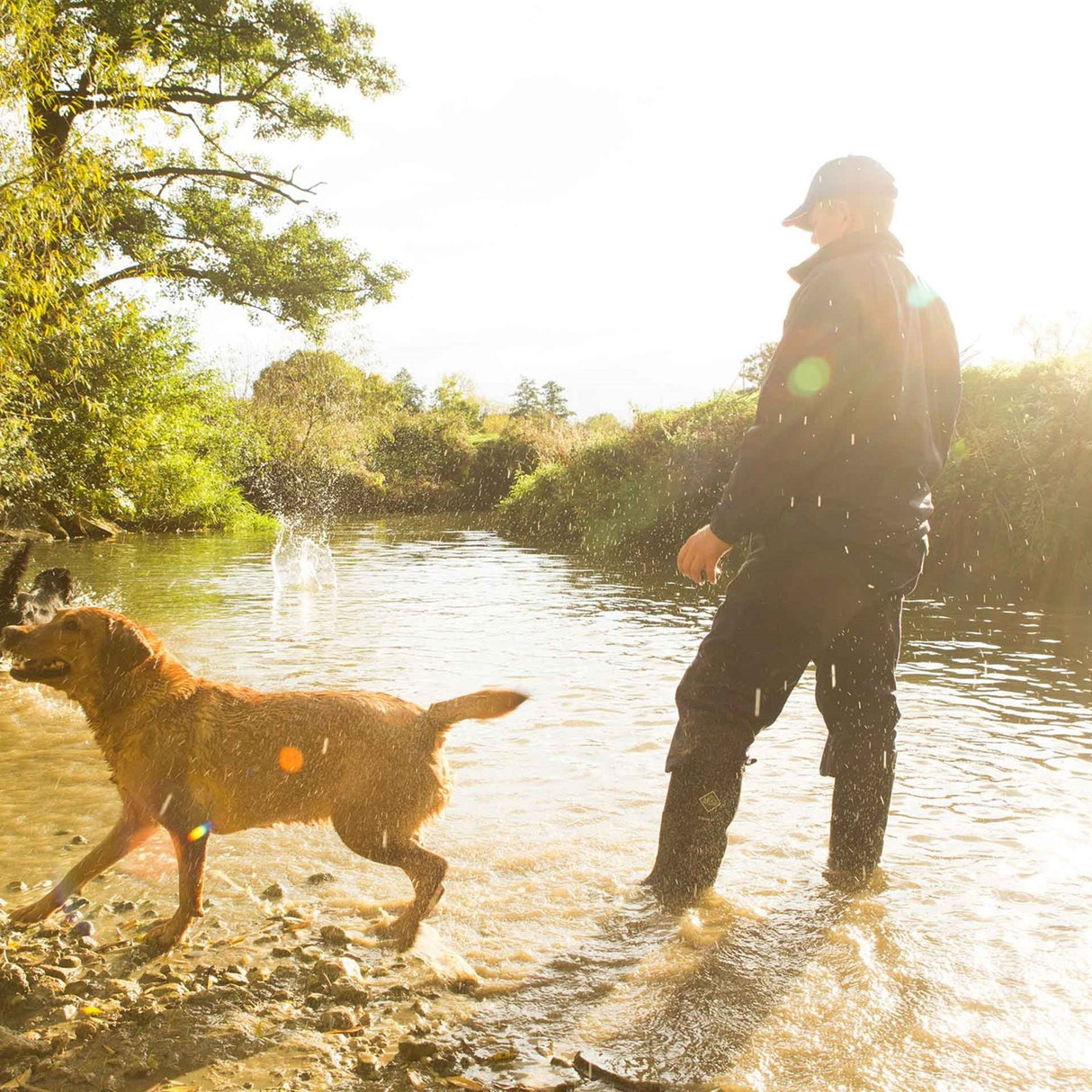 Unisex Wetland Tall Boots Bark