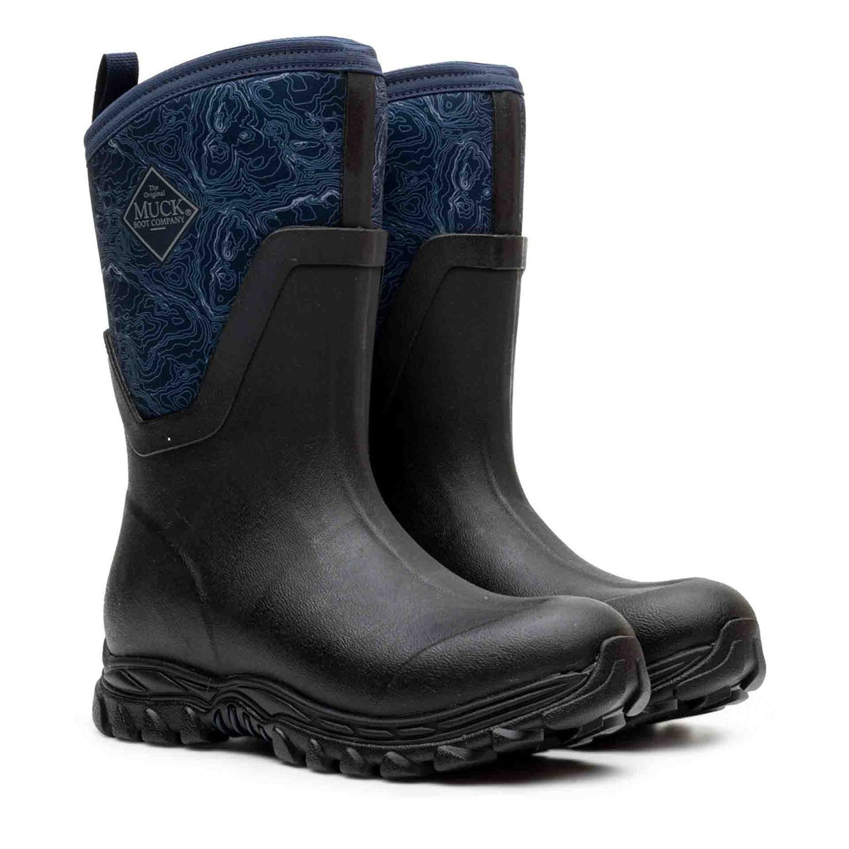 Women's Arctic Sport II Short Boots Navy Topography