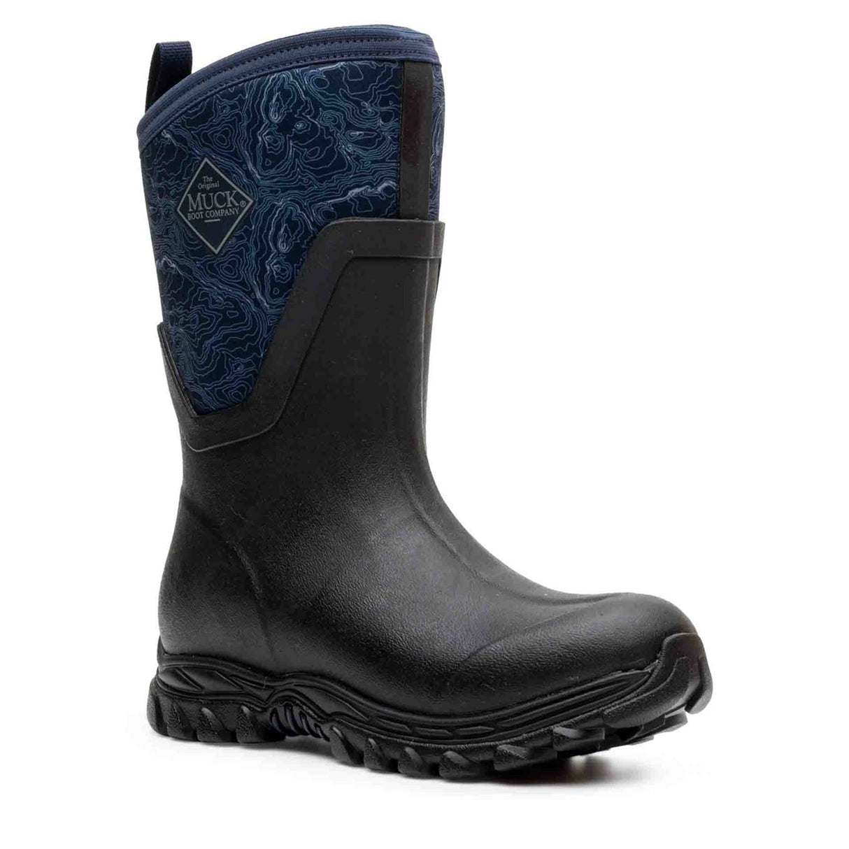 Women's Arctic Sport II Short Boots Navy Topography