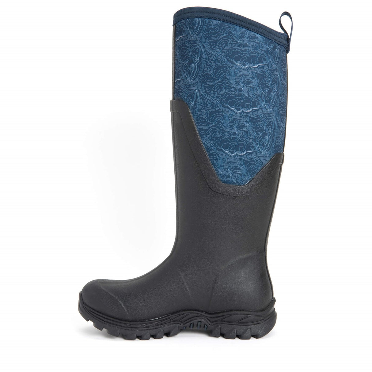Women's Arctic Sport II Tall Boots Navy Topography