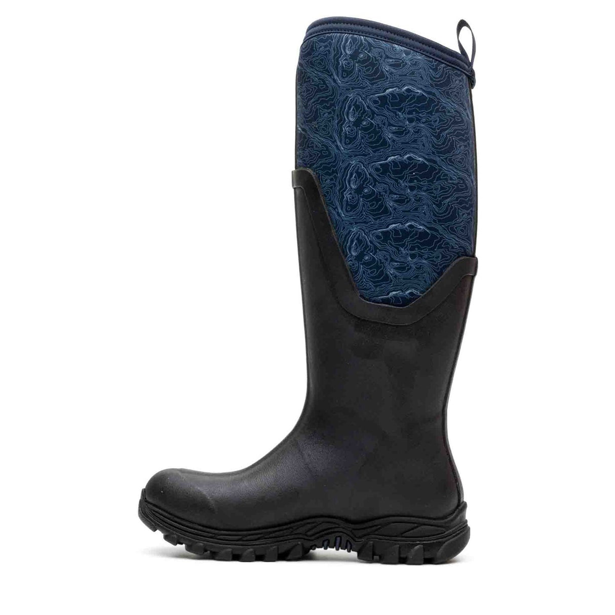Women's Arctic Sport II Tall Boots Navy Topography