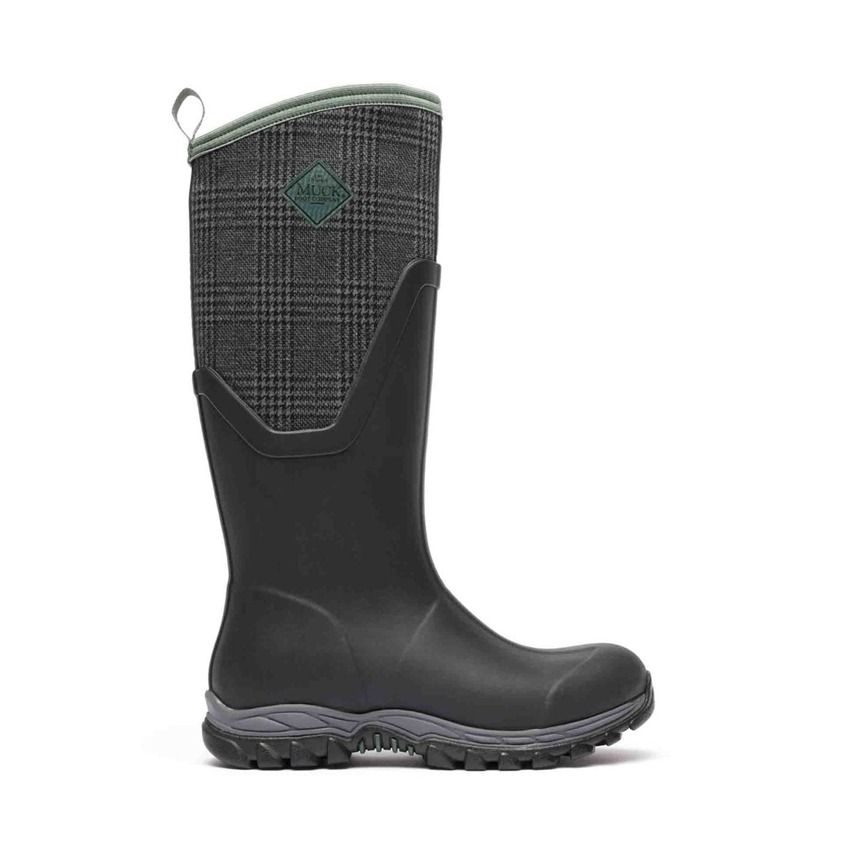 Women's Arctic Sport II Tall Boots Black Plaid Print