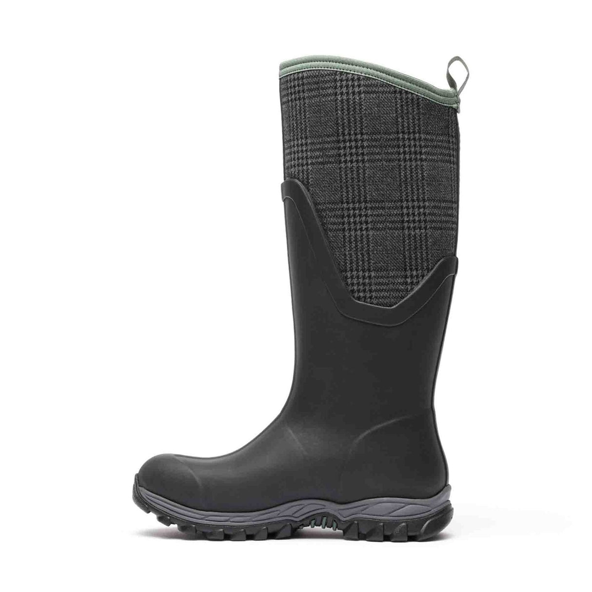 Women's Arctic Sport II Tall Boots Black Plaid Print