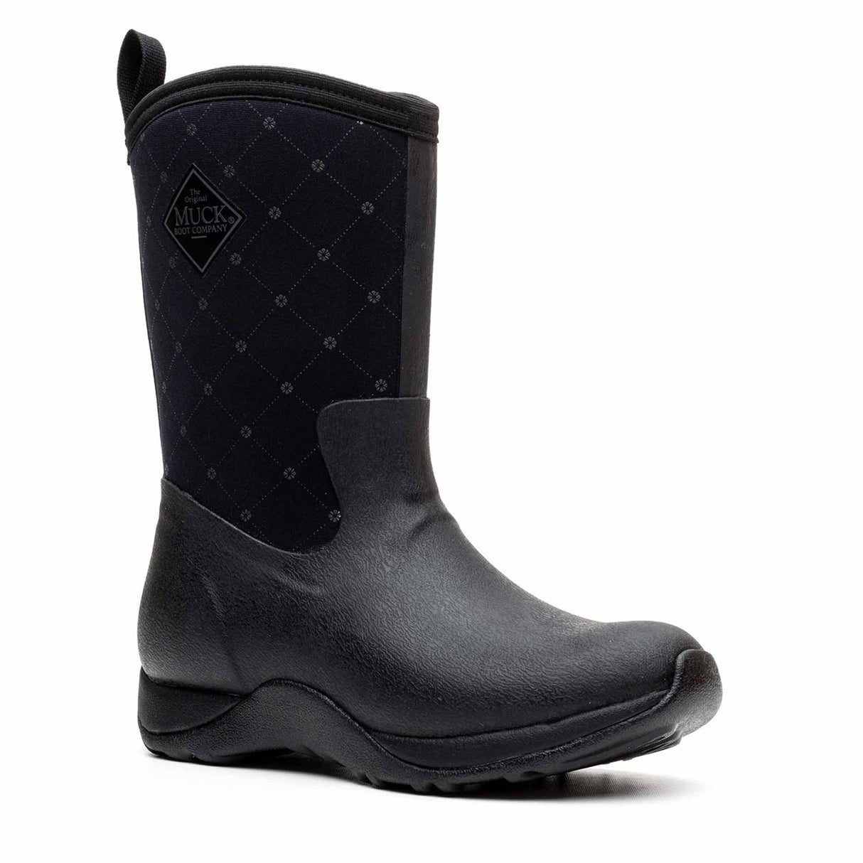 Women's Arctic Weekend Short Boots Black Castlerock Print