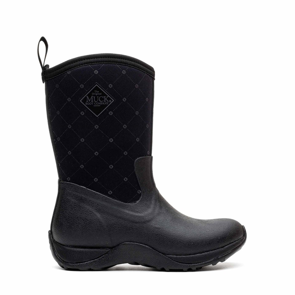 Women's Arctic Weekend Short Boots Black Castlerock Print