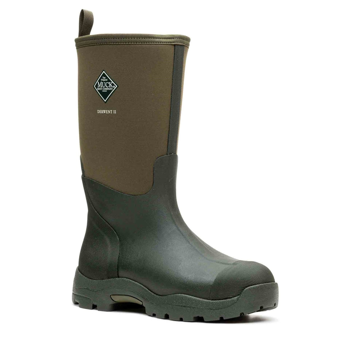 Unisex Derwent II Short Boots Moss