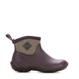 Women's RHS Muckster II Ankle Boots Wine Herringbone Print
