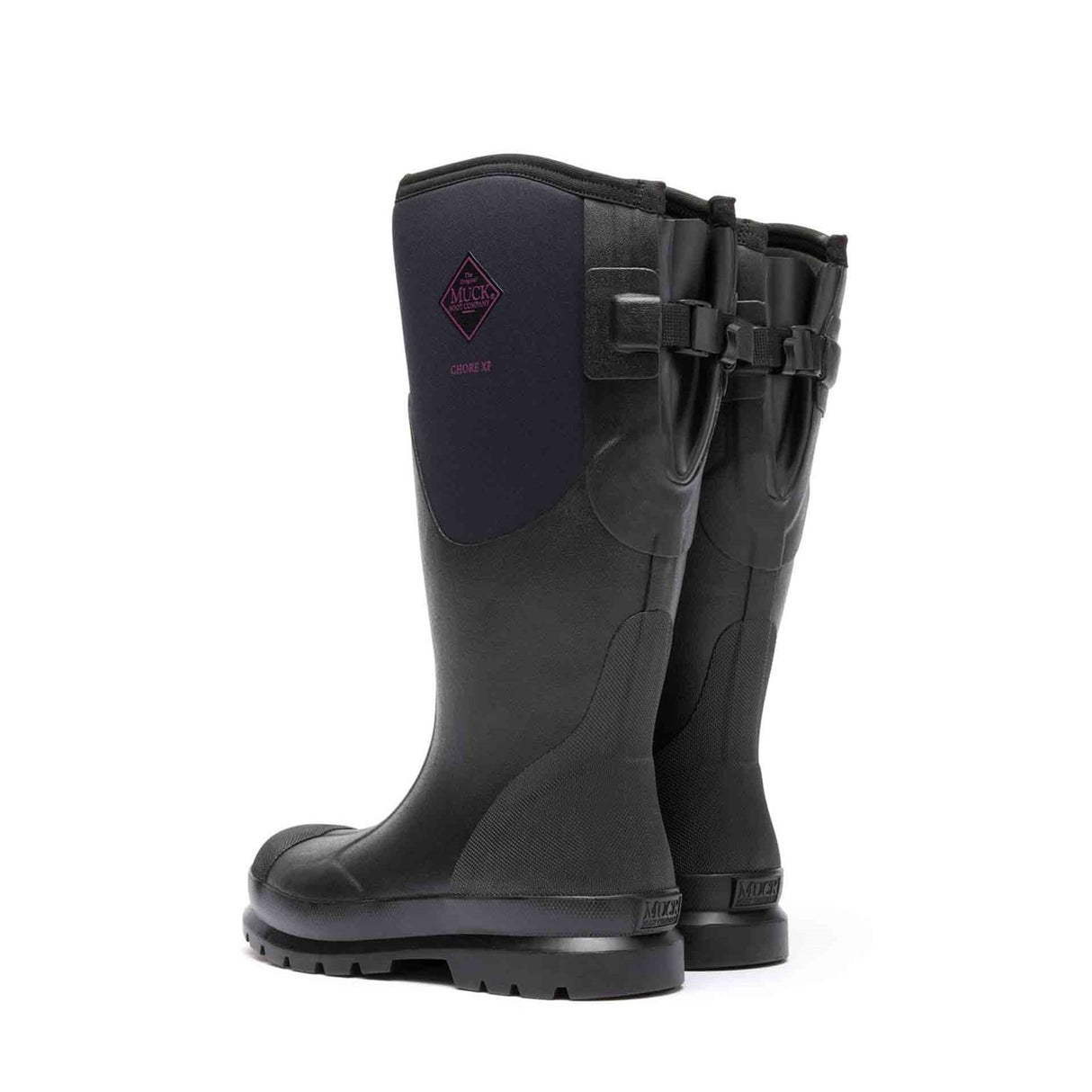 Women's Chore Adjustable Tall Boots Black