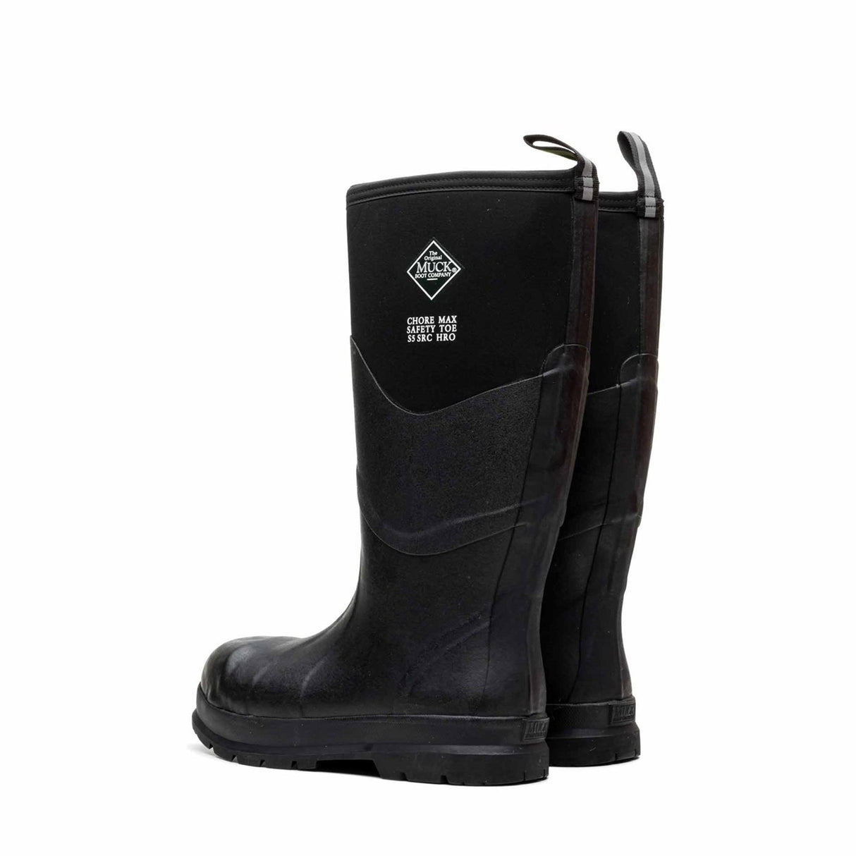 Unisex Chore Max Steel Toe S5 Tall Boots Black