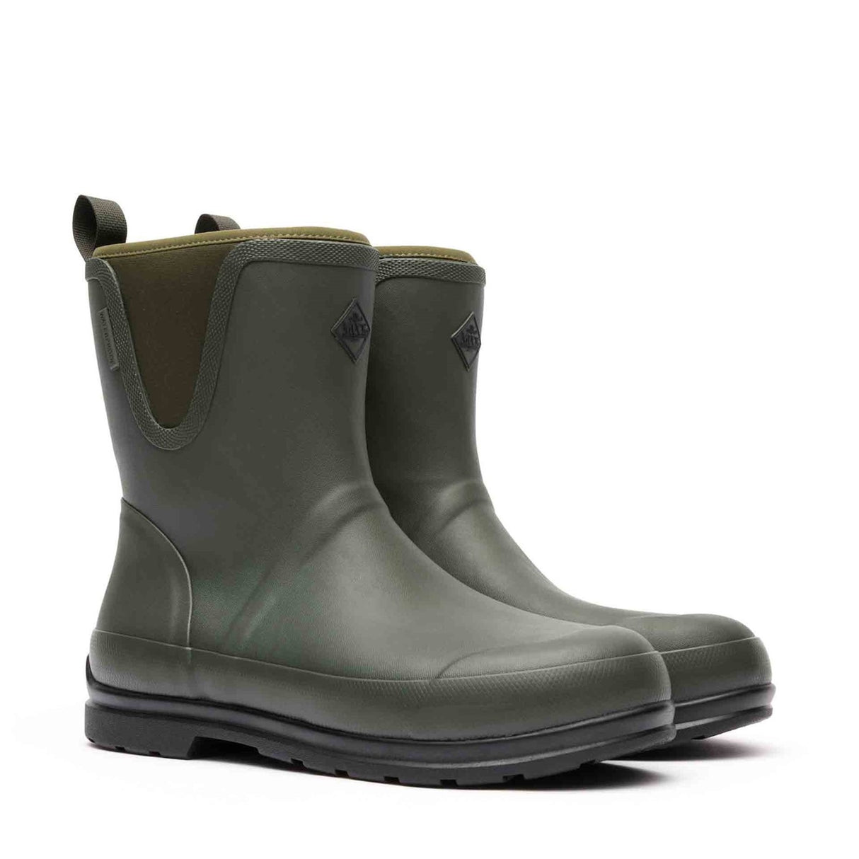 Unisex Muck Originals Pull-On Short Boots Green