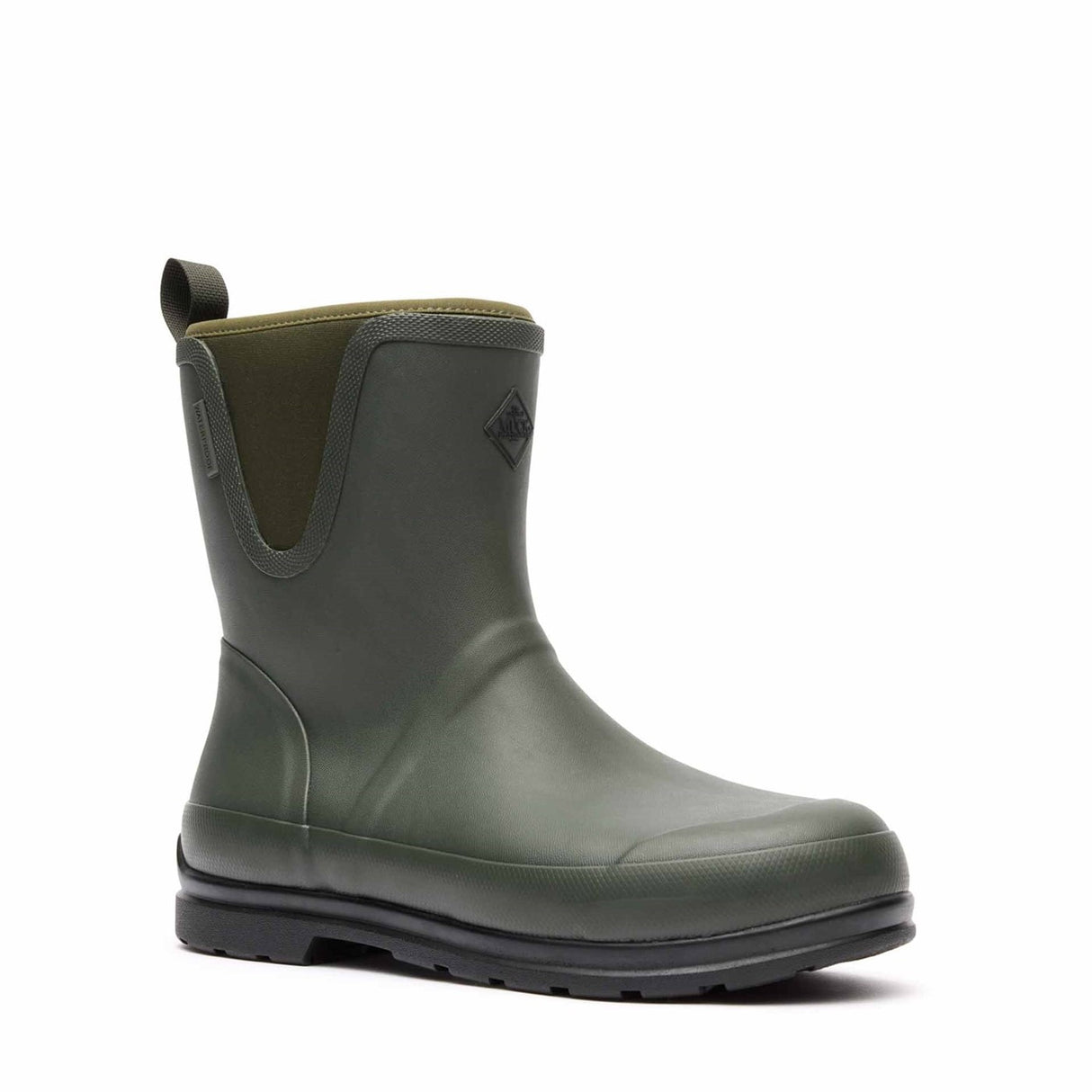 Unisex Muck Originals Pull-On Short Boots Green