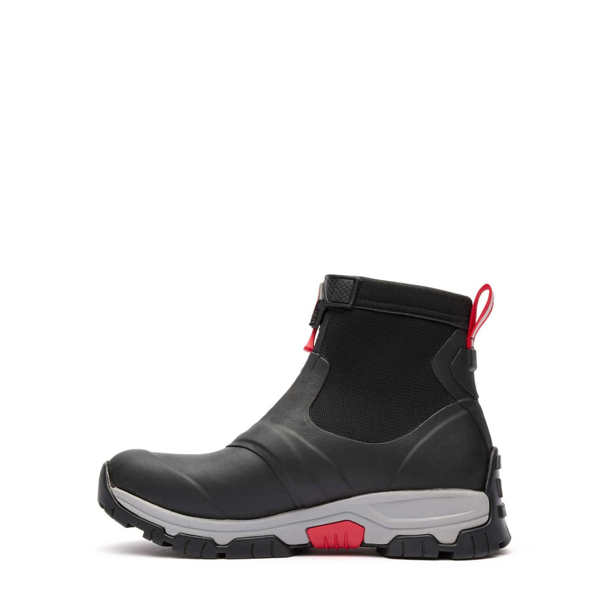 Men's Apex Zip Ankle Boots Black Grey