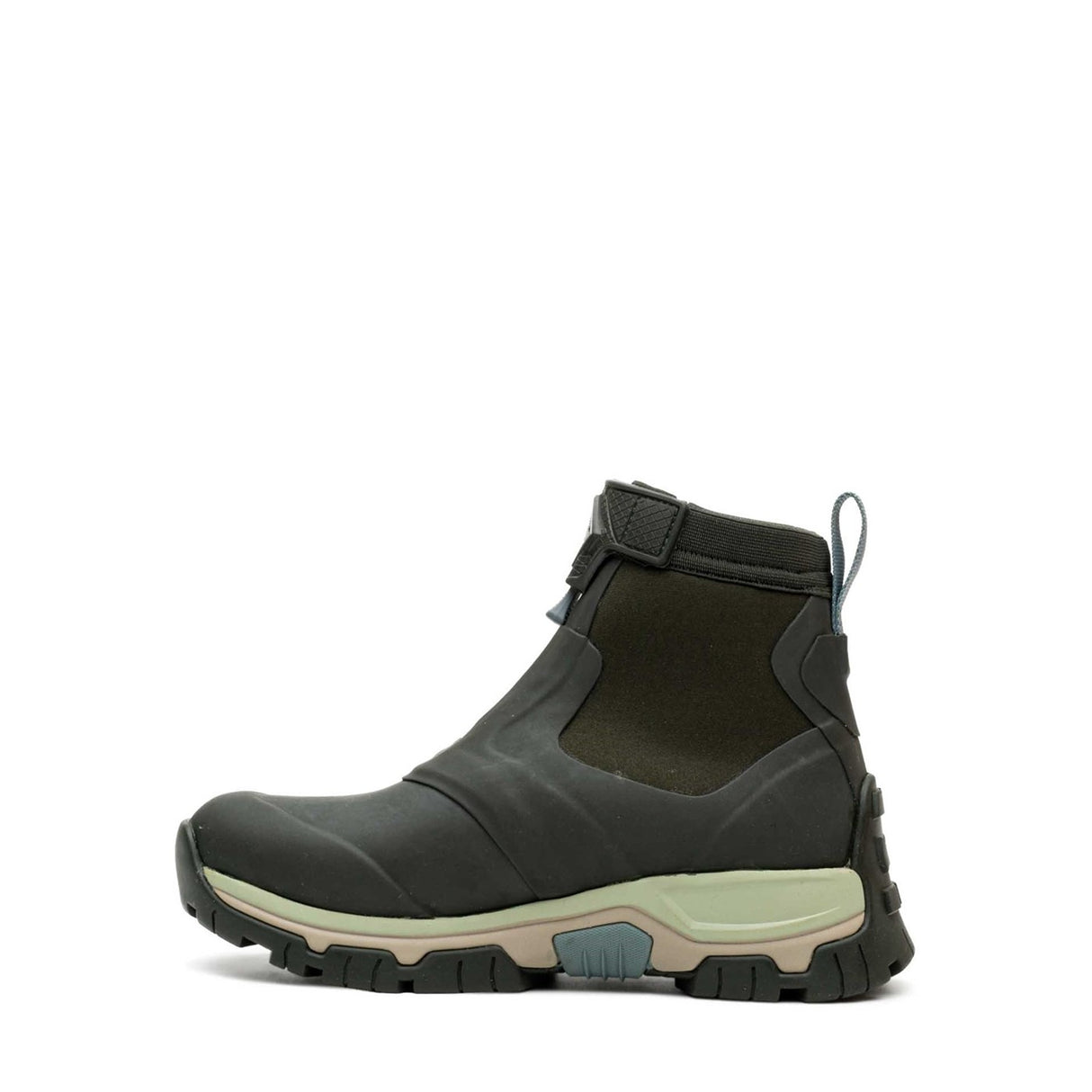 Women's Apex Zip Ankle Boots Dark Moss