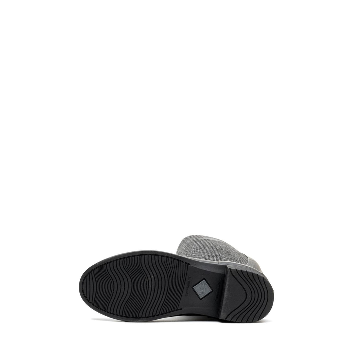 Women's Derby Tall Boots Black Plaid