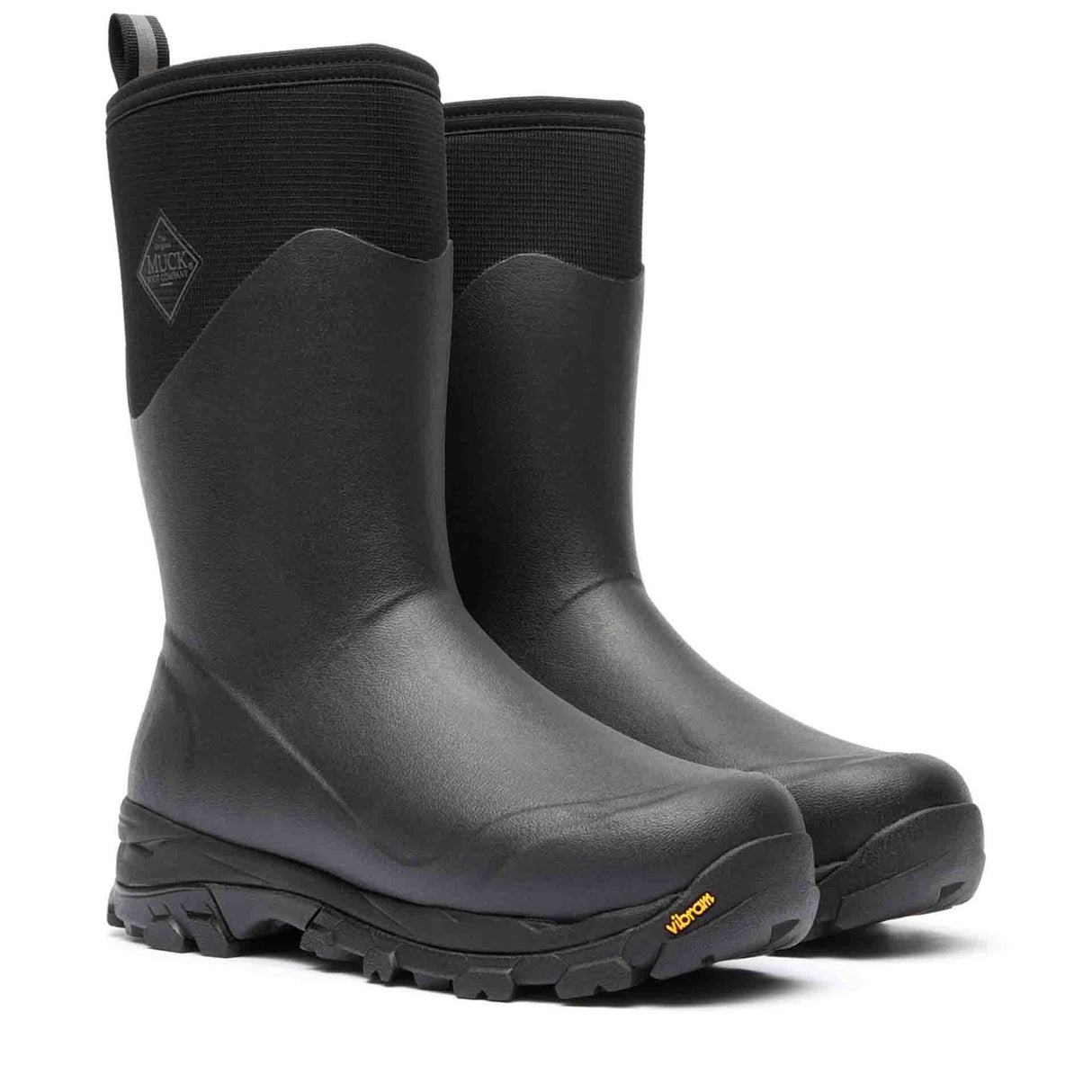 Men's Arctic Ice Vibram AG All Terrain Short Boots Black