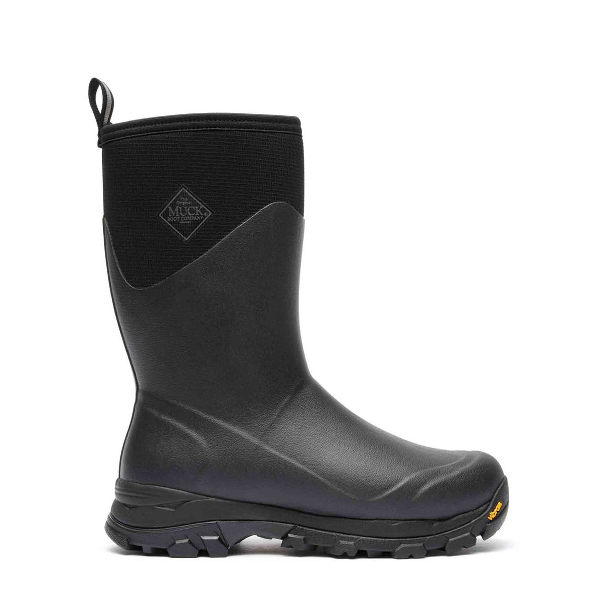 Men's Arctic Ice Vibram AG All Terrain Short Boots Black