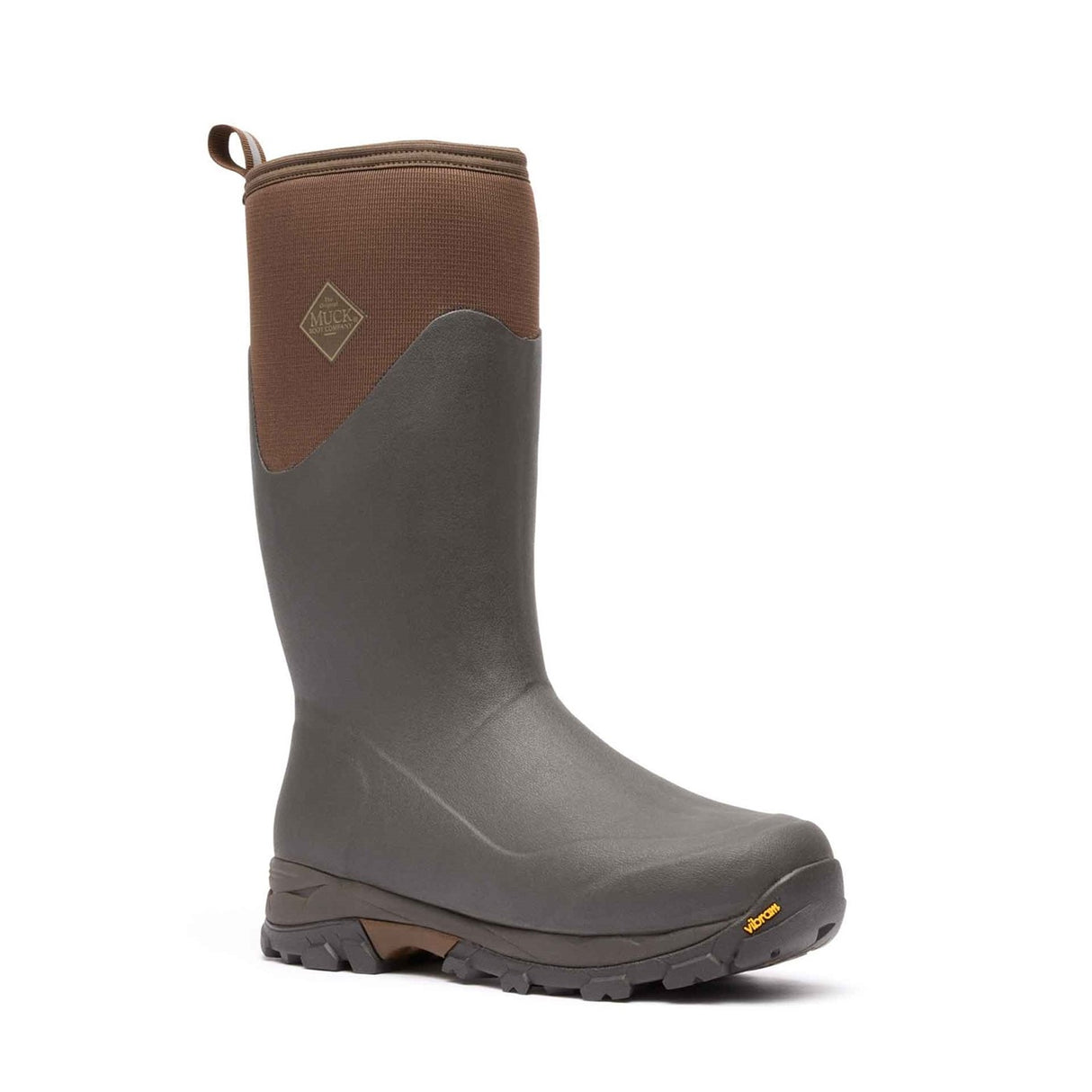 Men's Arctic Ice Vibram AG All Terrain Tall Boots Brown