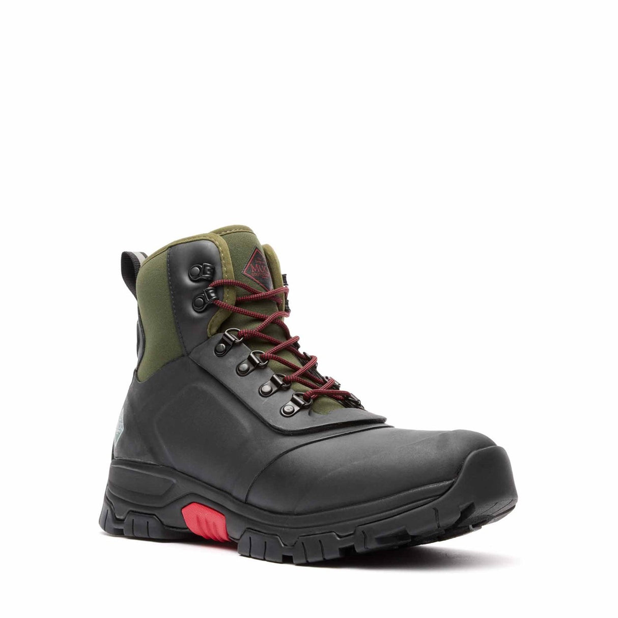 Men's Apex Lace-Up Ankle Boots Black