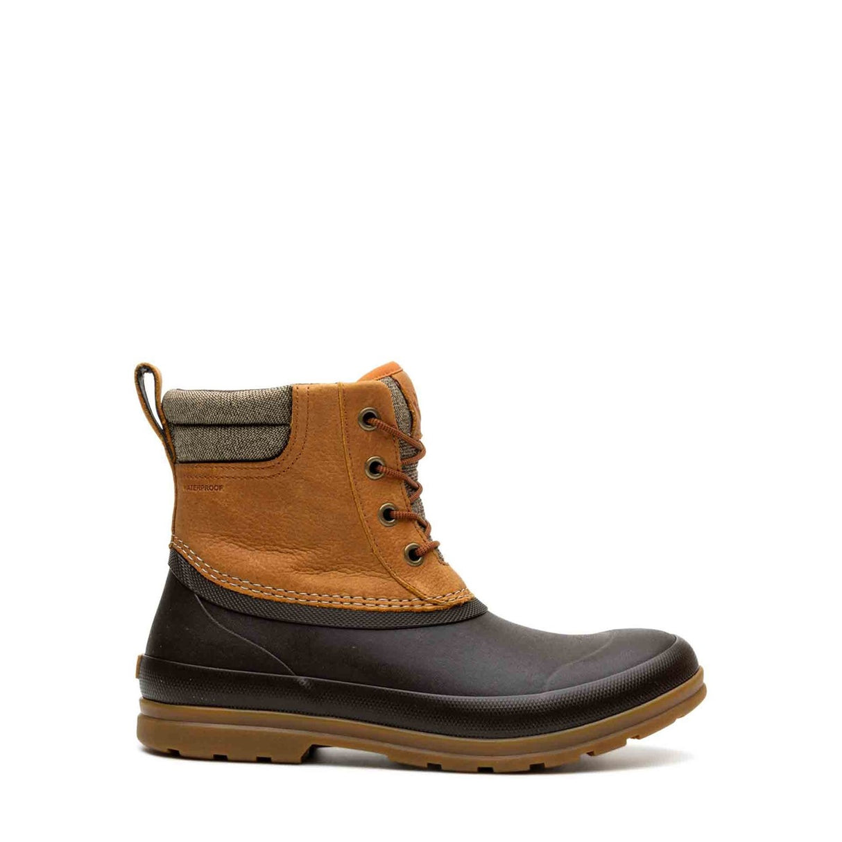 Men's Muck Originals Duck Lace-Up Leather Short Boots Tan