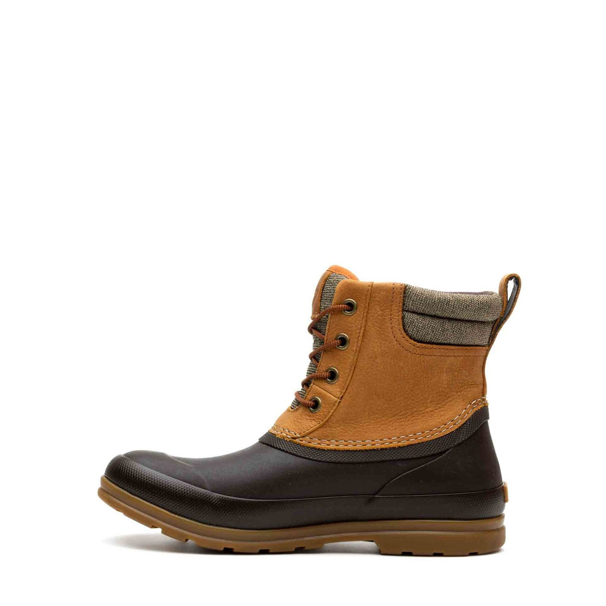 Men's Muck Originals Duck Lace-Up Leather Short Boots Tan