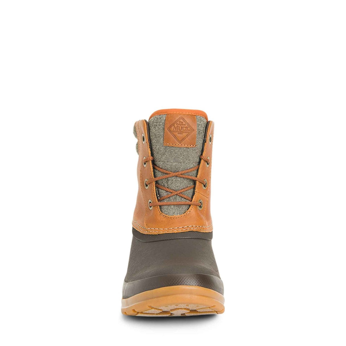 Men's Muck Originals Duck Lace-Up Leather Short Boots Tan
