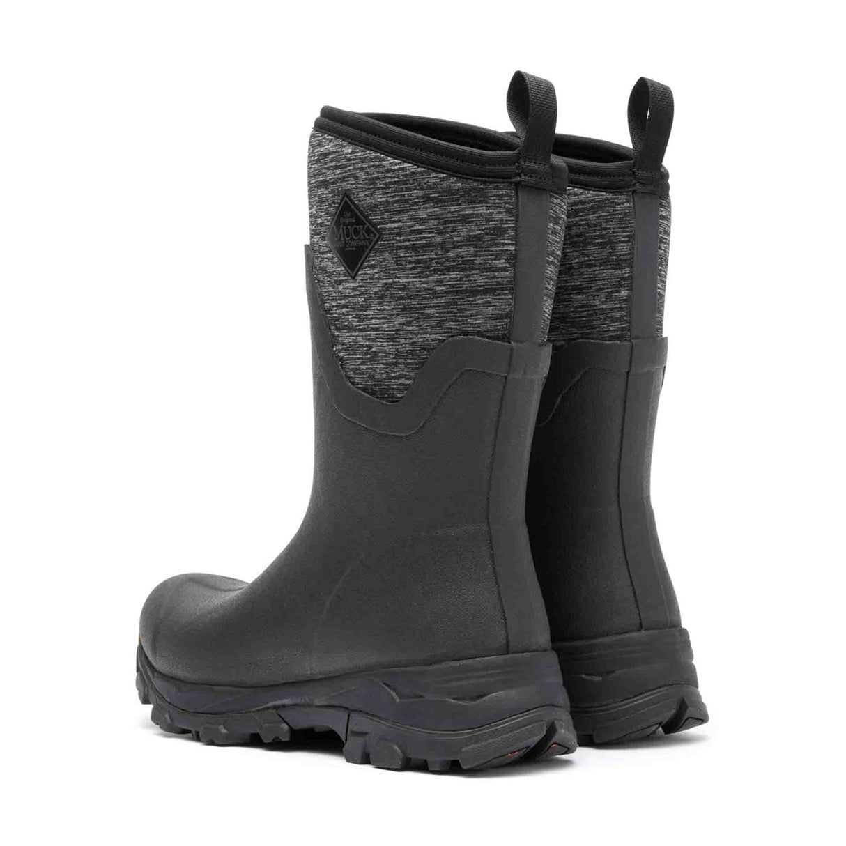 Women's Arctic Ice Vibram AG All Terrain Short Boots Heather Jersey Print