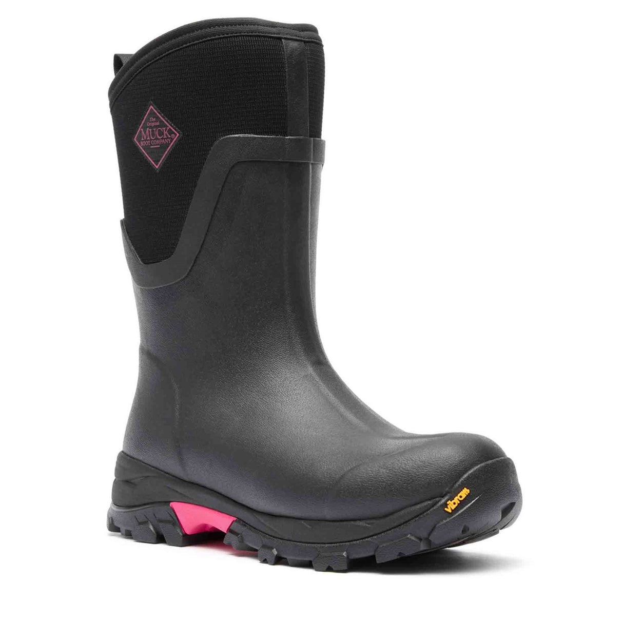 Women's Arctic Ice Vibram AG All Terrain Short Boots Black