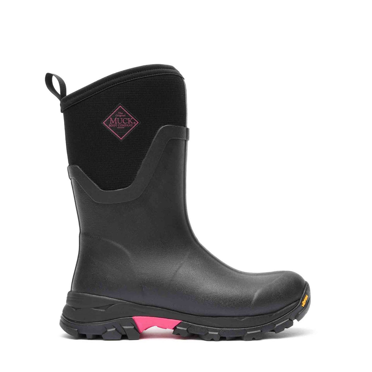 Women's Arctic Ice Vibram AG All Terrain Short Boots Black