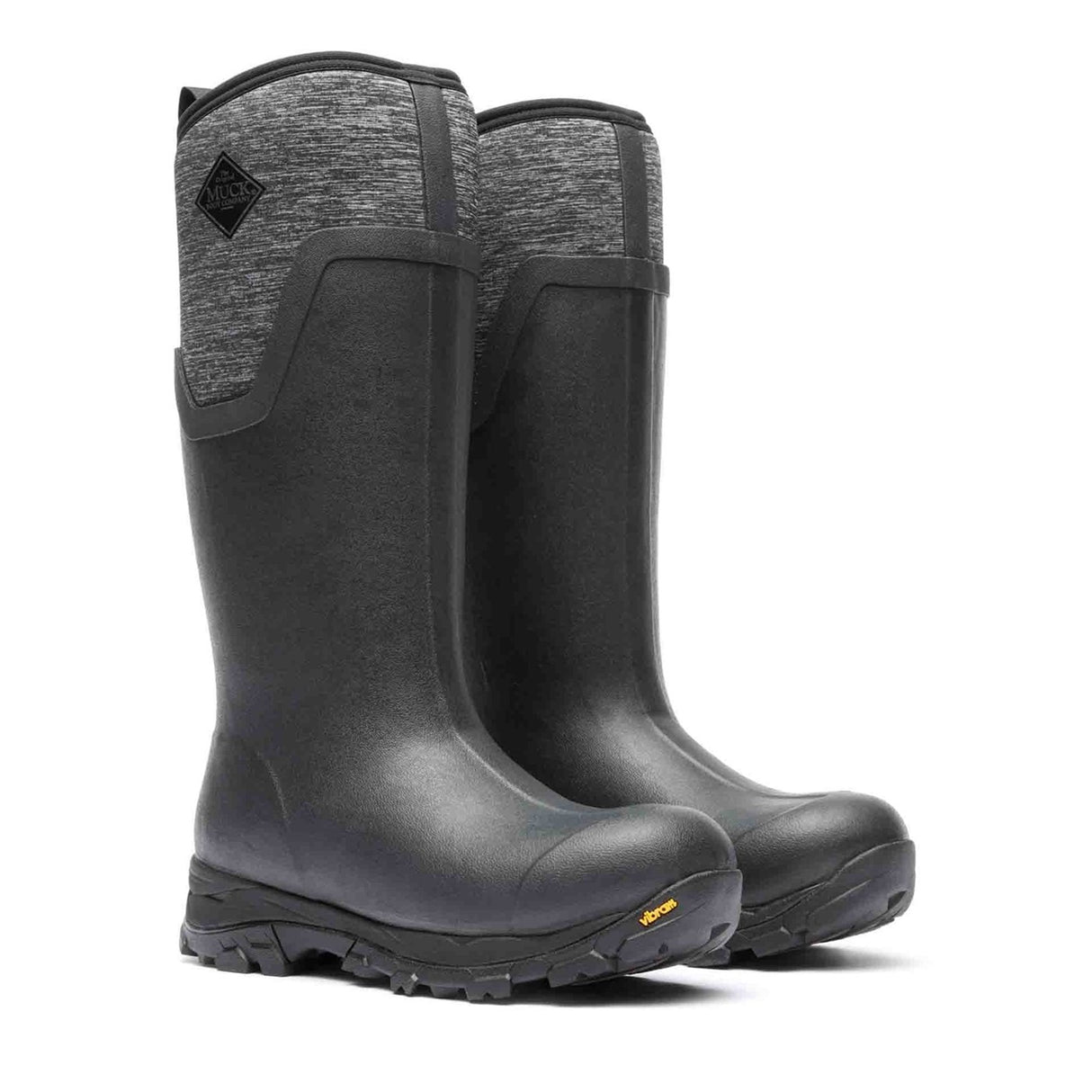Women's Arctic Ice Vibram AG All Terrain Tall Boots Heather Jersey Print