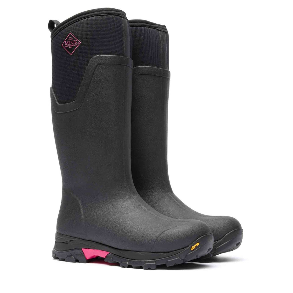 Women's Arctic Ice Vibram AG All Terrain Tall Boots Black
