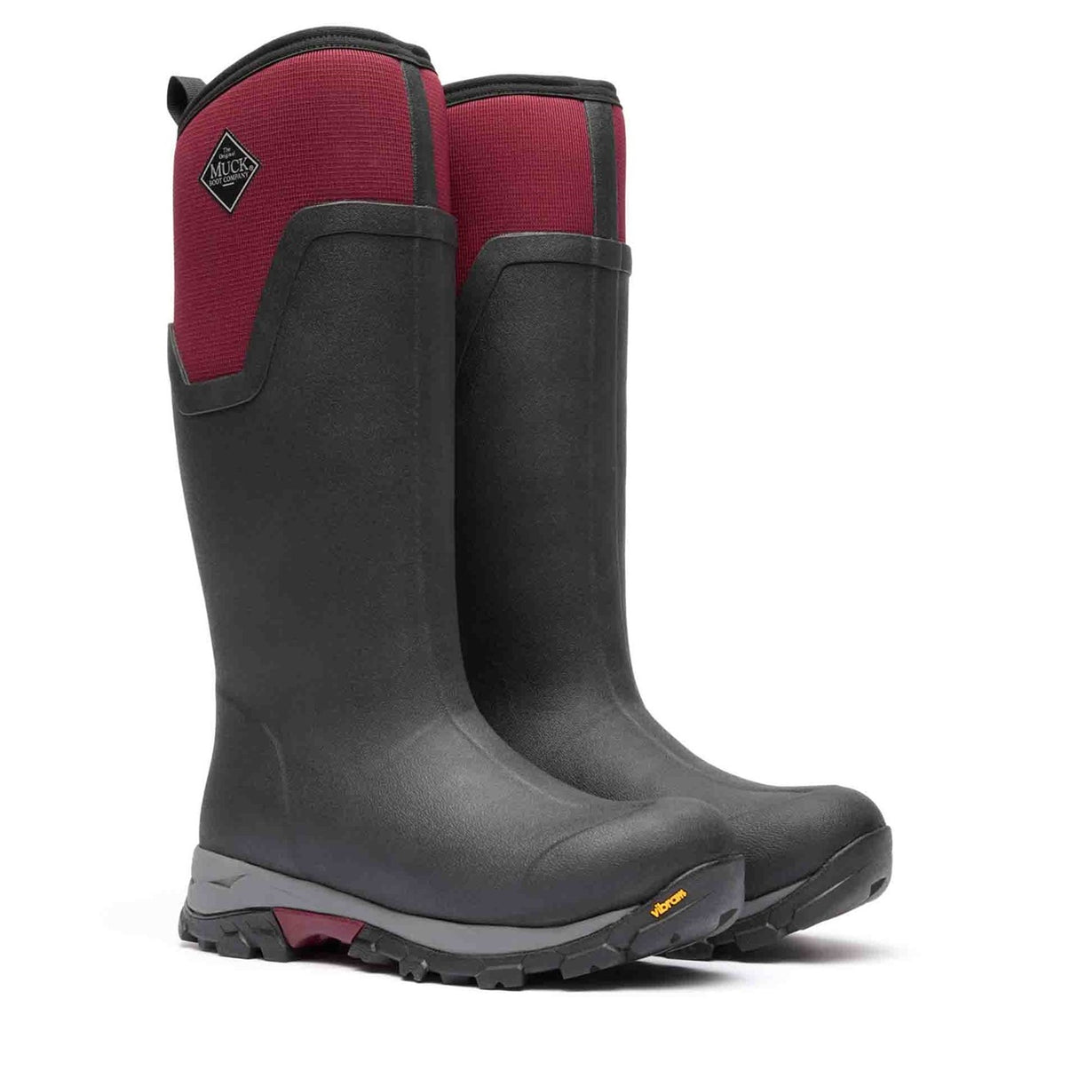 Women's Arctic Ice Vibram AG All Terrain Tall Boots Windsor Wine
