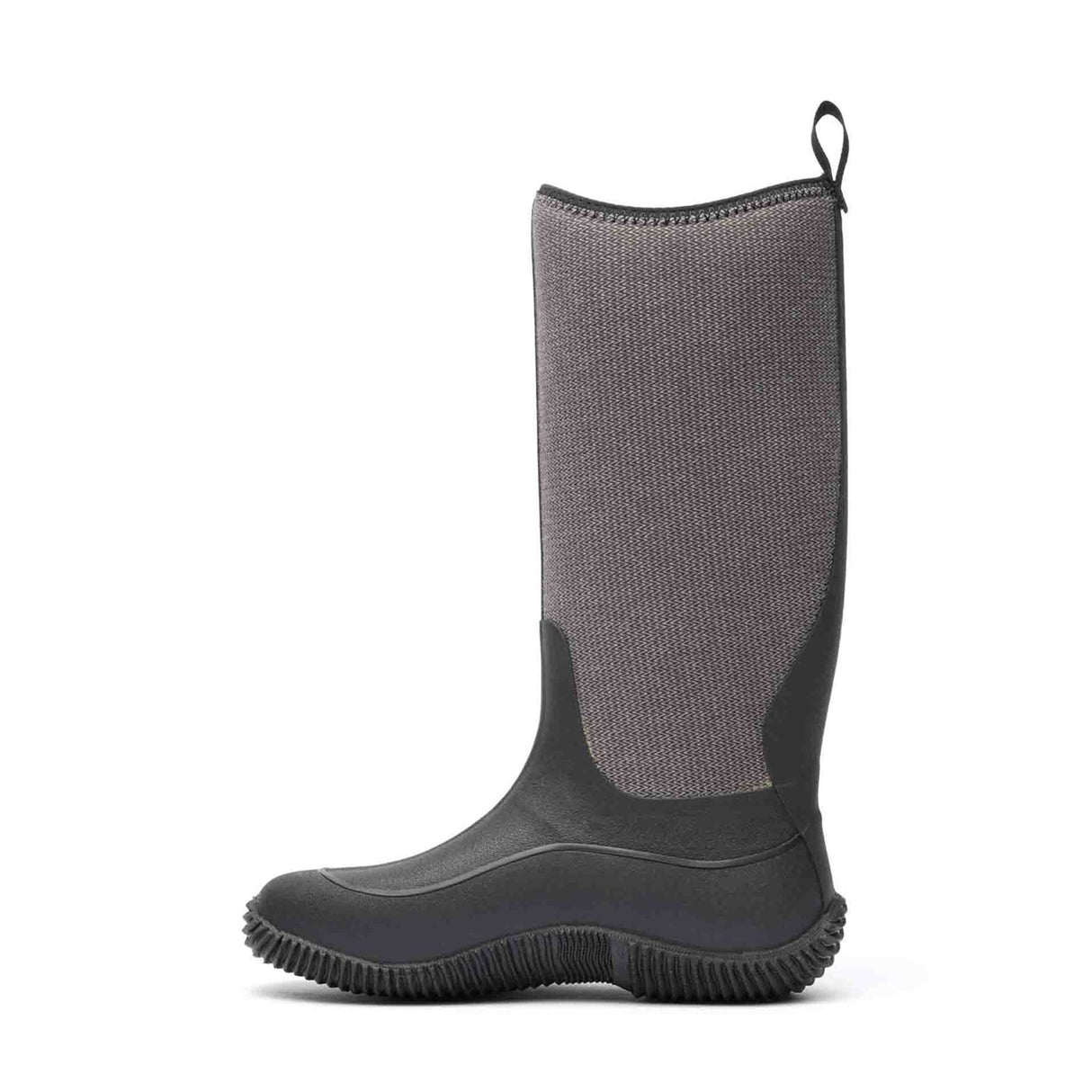 Women's Hale Tall Boots Black Herringbone Print