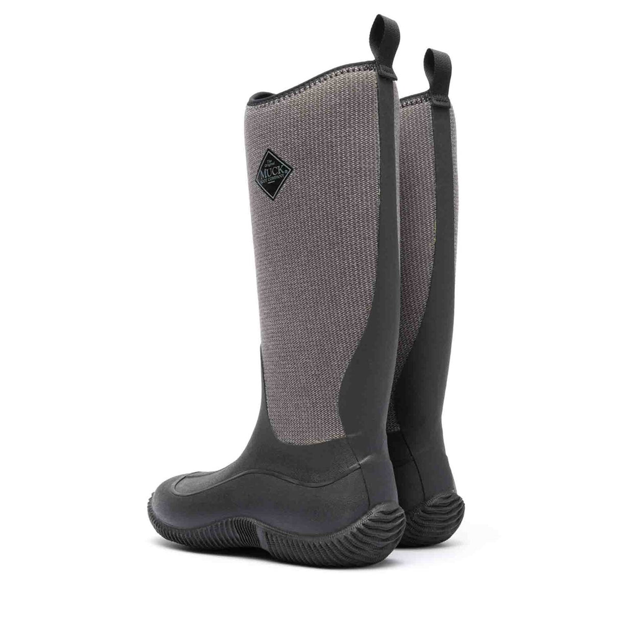 Women's Hale Tall Boots Black Herringbone Print