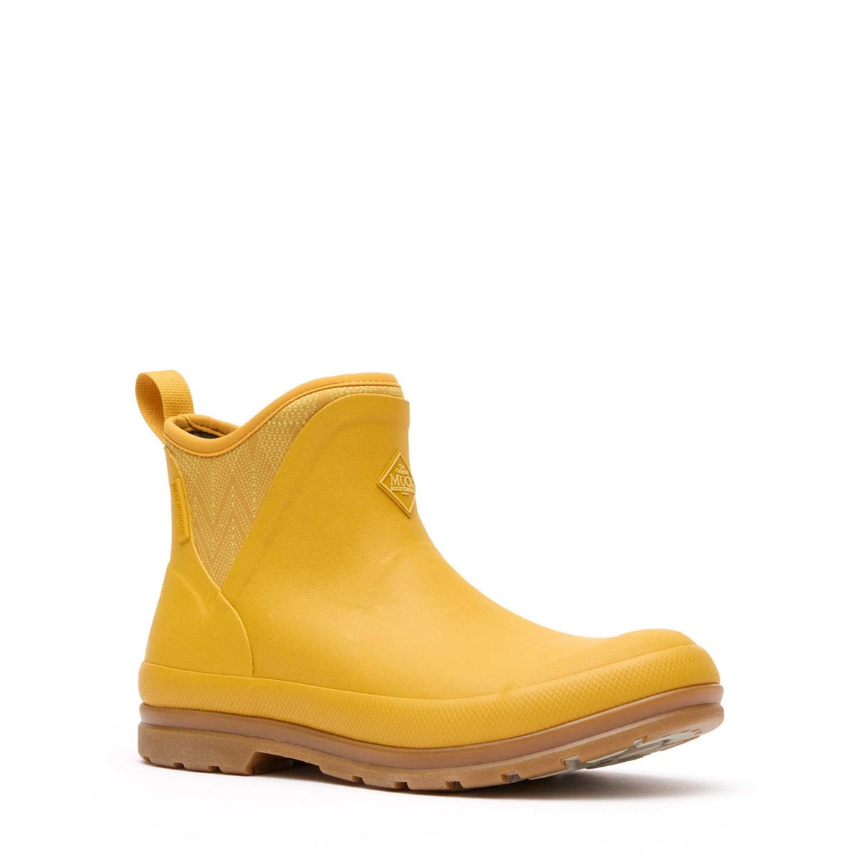 Women's Muck Originals Pull-On Ankle Boots Yellow Ditsy Dot Print