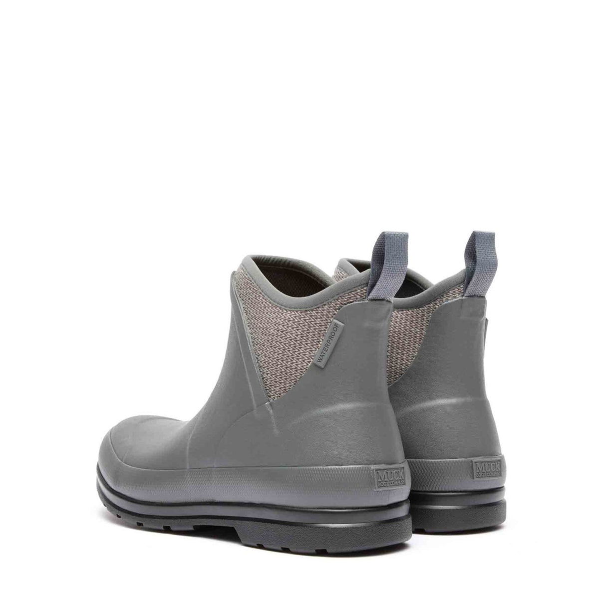 Women's Muck Originals Pull-On Ankle Boots Grey Plaid Print