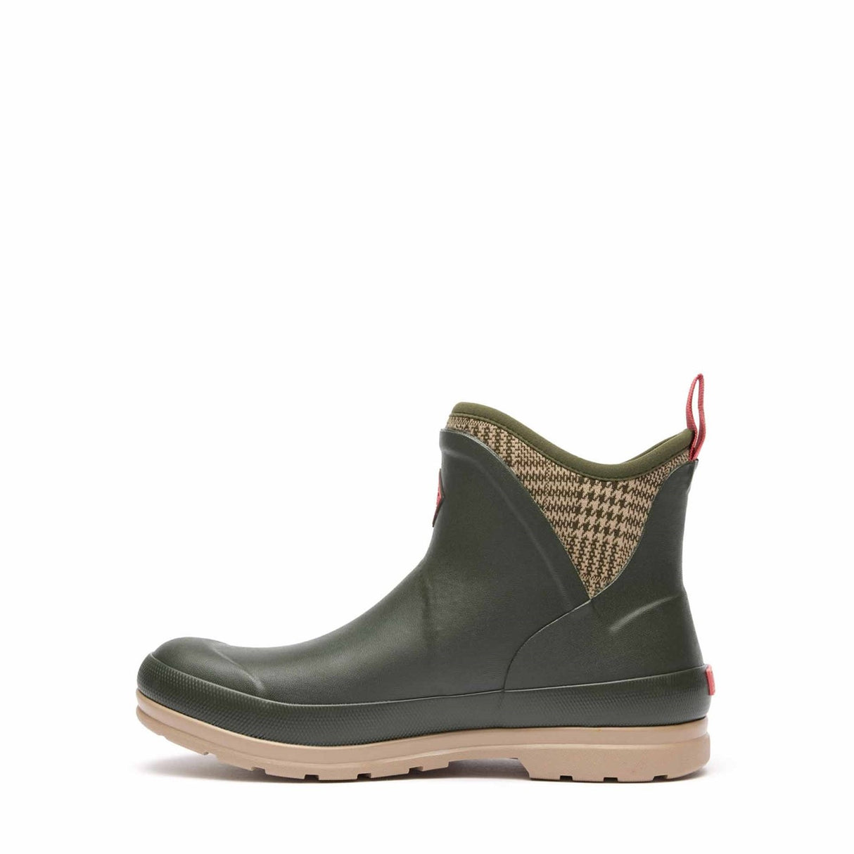 Women's Muck Originals Pull-On Ankle Boots Moss Plaid Print