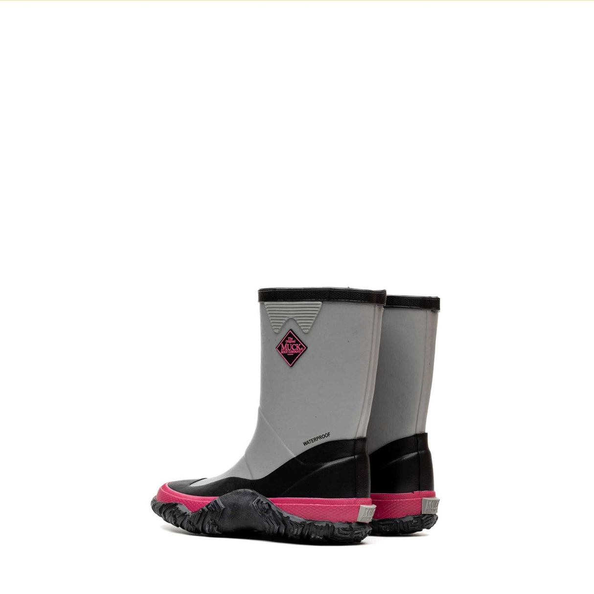 Kids' Forager Tall Boots Grey Black Pink