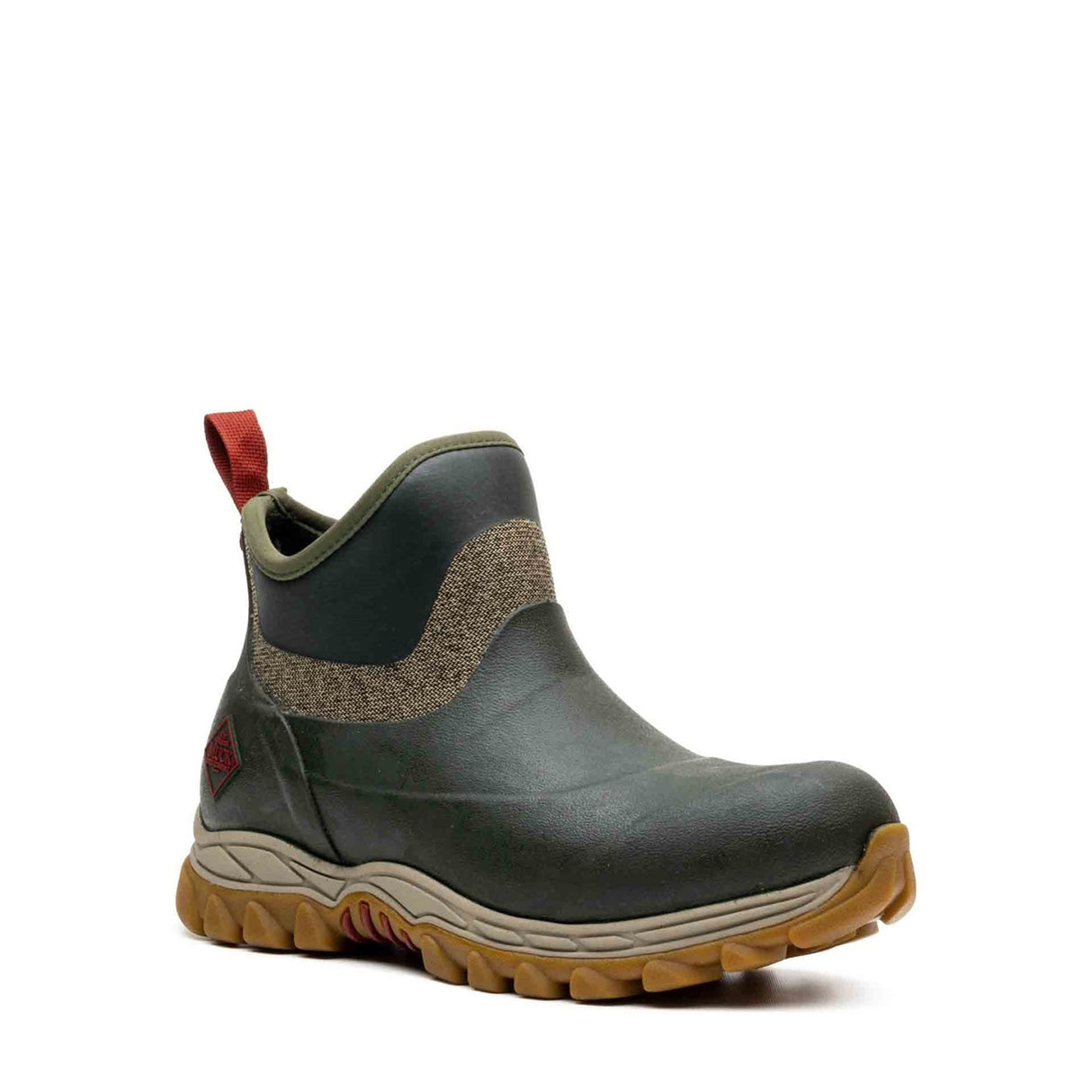 Women's Arctic Sport II Ankle Boots Olive Herringbone Print