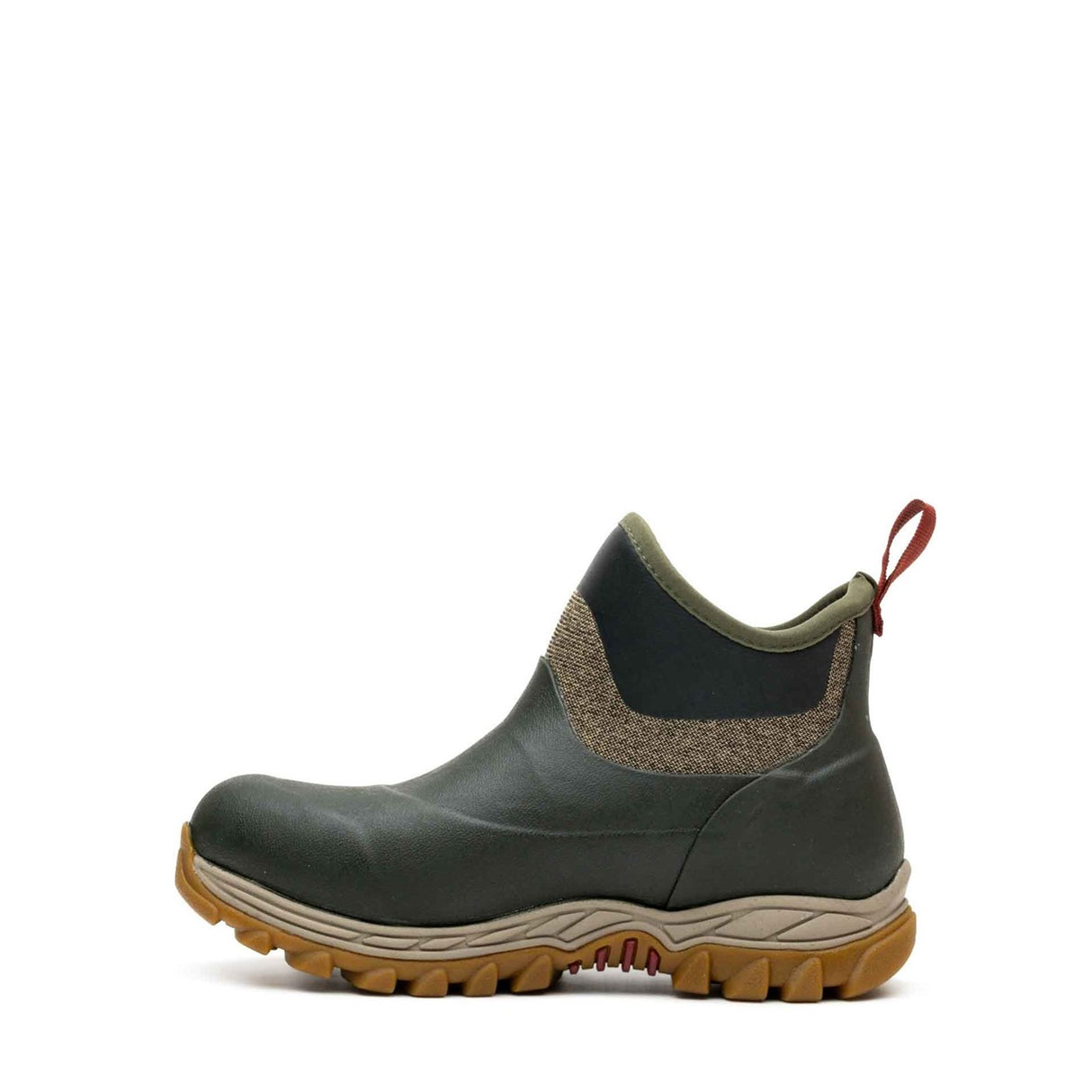 Women's Arctic Sport II Ankle Boots Olive Herringbone Print
