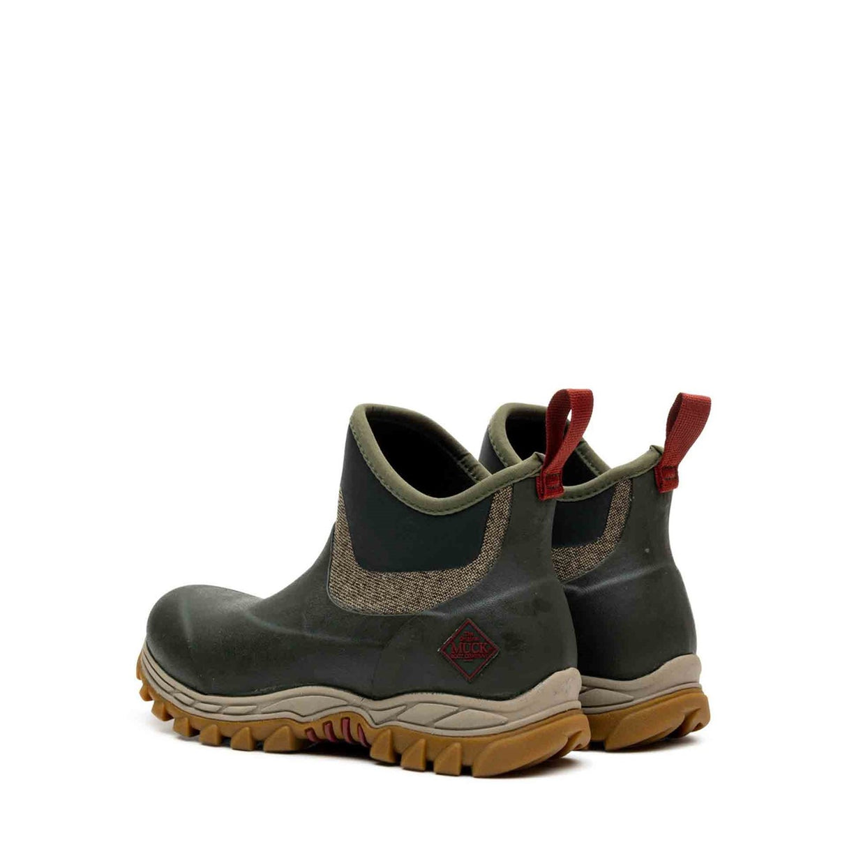 Women's Arctic Sport II Ankle Boots Olive Herringbone Print