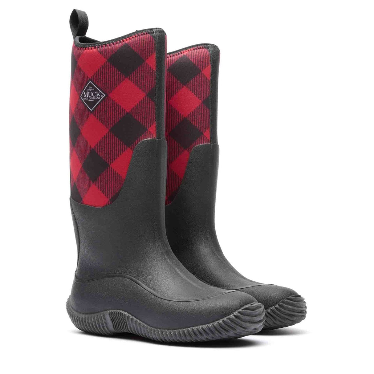 Women's Hale Tall Boots Buffalo Plaid Print
