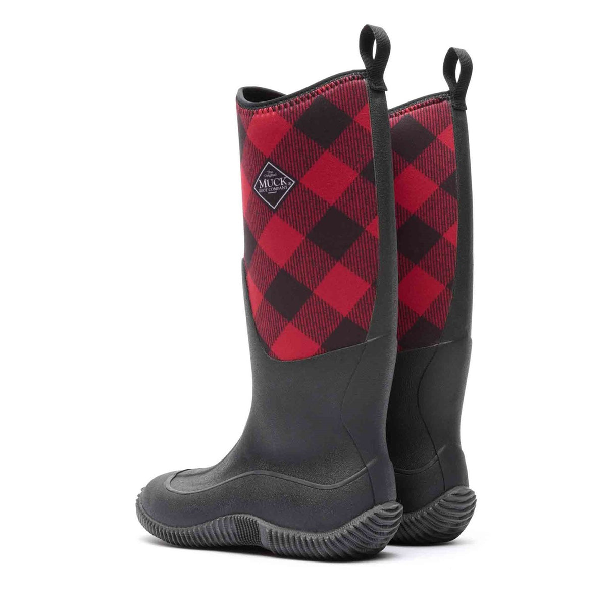 Women's Hale Tall Boots Buffalo Plaid Print