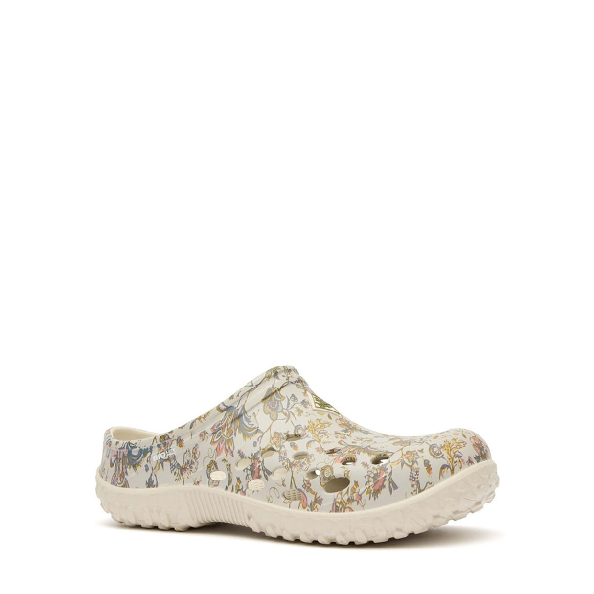 Women's Muckster Lite Clogs Light Grey Floral Print