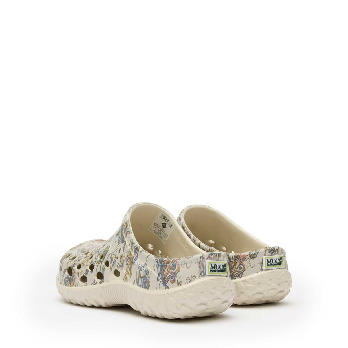 Women's Muckster Lite Clogs Light Grey Floral Print