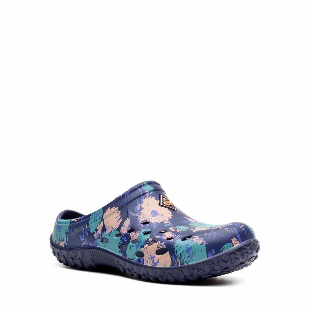 Women's Muckster Lite Clogs Navy Floral Print