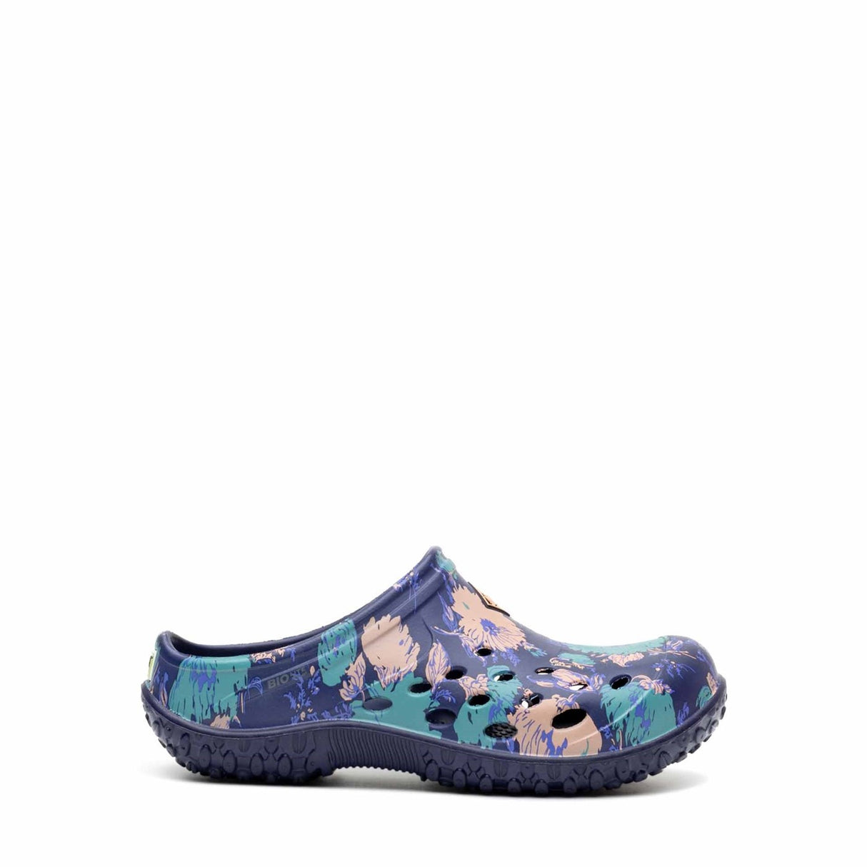 Women's Muckster Lite Clogs Navy Floral Print